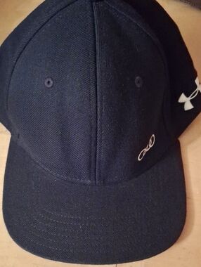 Under Armour Black Curved-Brim Logo Cap